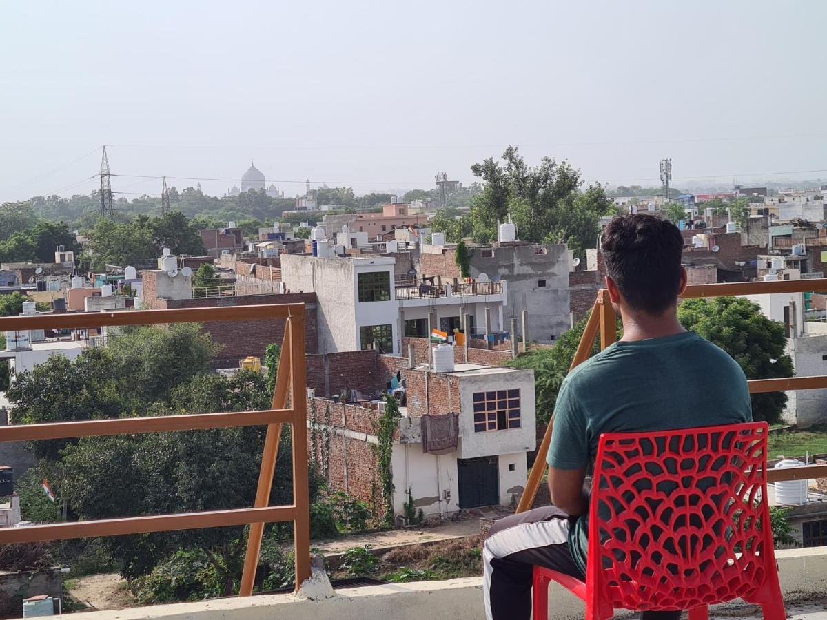 Sunrise Homestay Agra-Rooftop View Taj Mahal Agra  Exteriér fotografie
